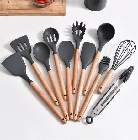 Jogo de 11 Peças de Silicone para Cozinha